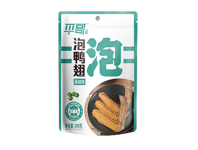 平哥3个装泡鸭翅藤椒味100g