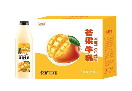 铨顺芒果牛乳1L